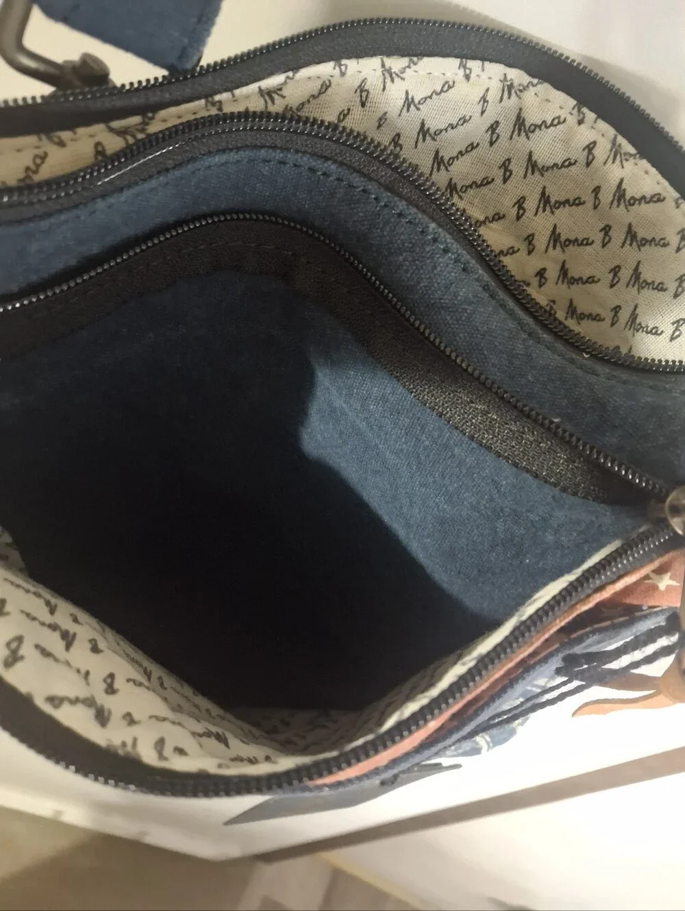 Mona B Messenger Bag